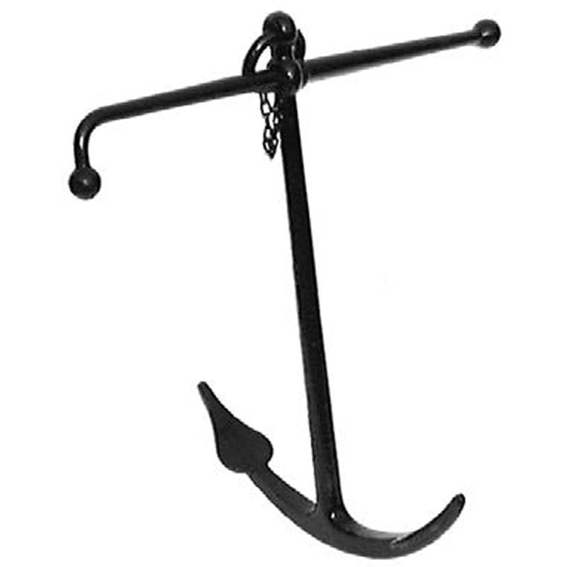 Kedge "Fisherman Style" Marine Anchors, Black Finish