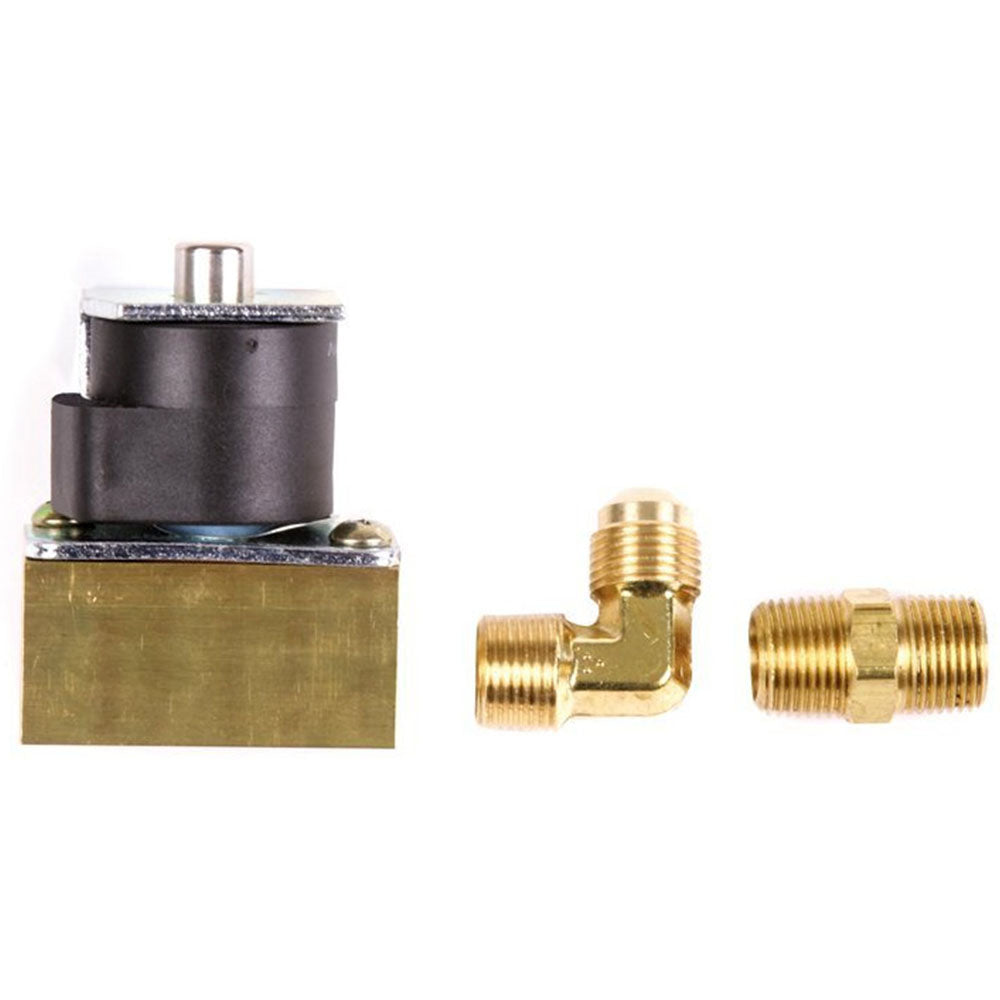 Trident Brass Solenoid and Fittings for LPG Control System, 12 volt