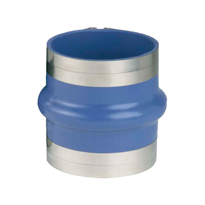 Trident, Straight Exhaust Bellows, Hump Hose, Blue Silicone