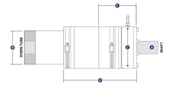 Elite Dripless Shaft Seal for 20mm - 100mm Shaft