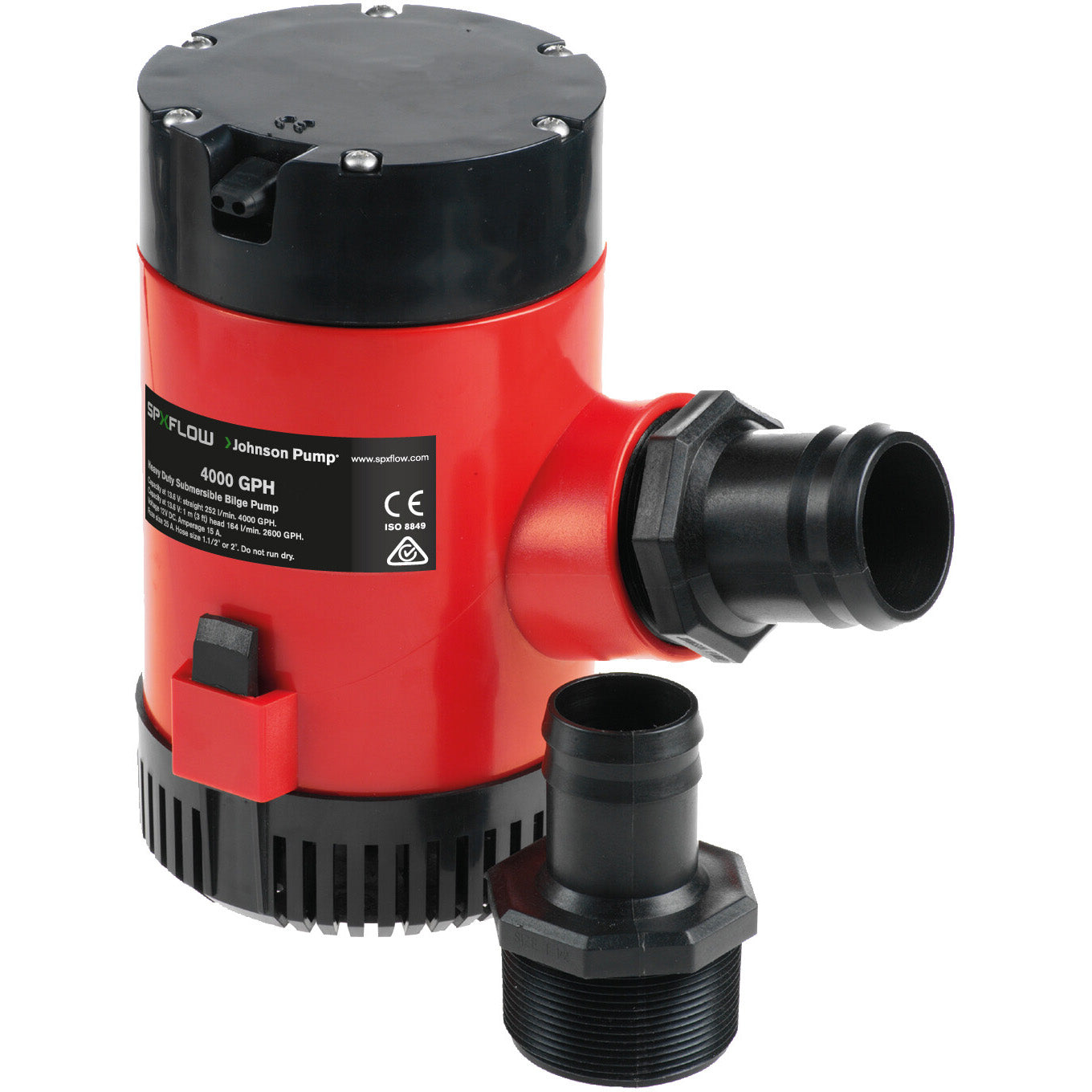 Johnson Pump, Heavy Duty Bilge Pumps, 1,600 to 4,000 gph, 12 & 24 volt