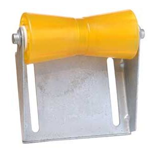 Tie Down Engineering, Amber Keel Rollers  w/ Panel Bracket Assembly