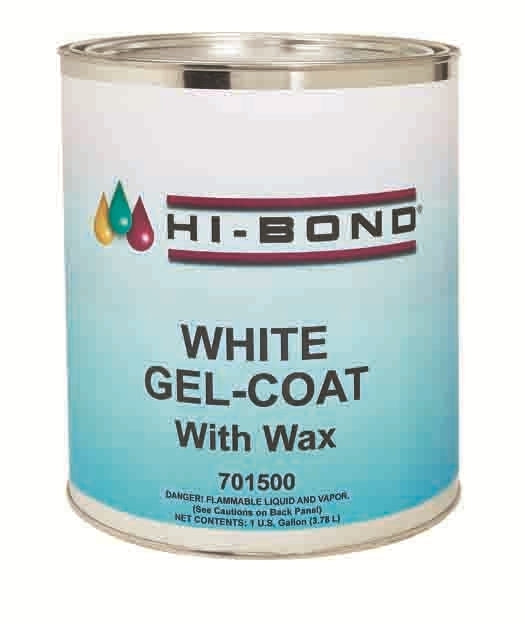 Hi Bond, White Gel Coat, w/ Wax