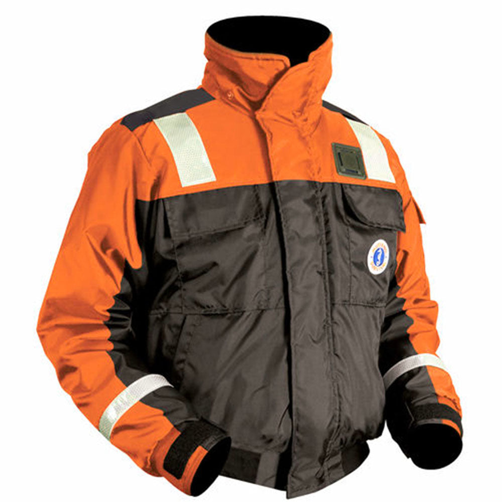Mustang Survival, Classic Bomber Life Jacket w/ SOLAS Reflective Tape, Float Coats, Type III