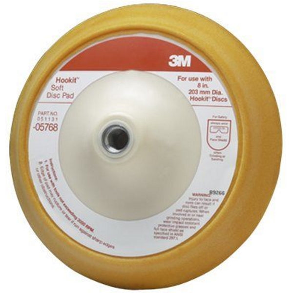 Hookit, Soft Abrasive Disc Pad, 8" 3M, 05768