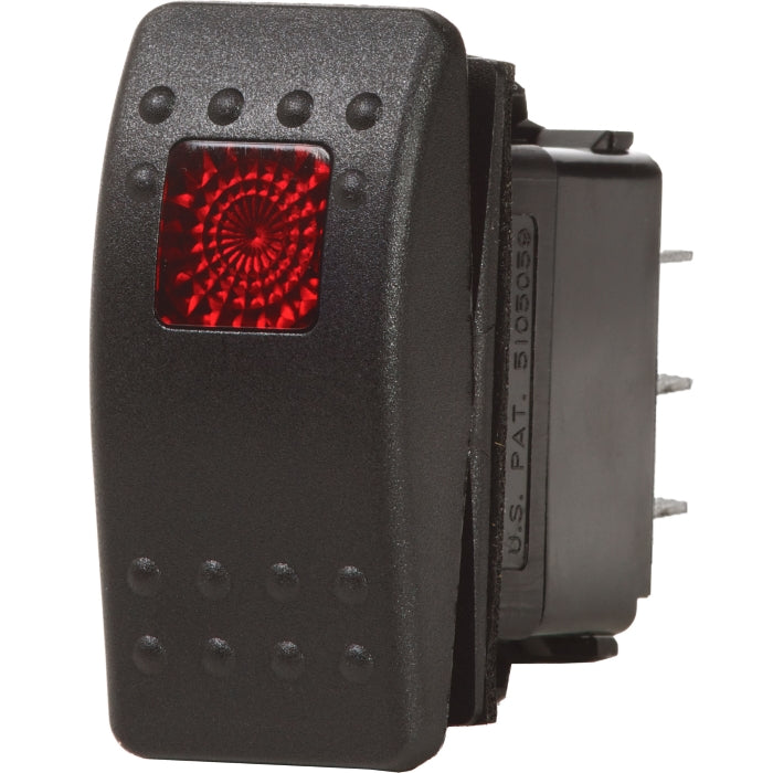 Blue Sea, 7943, Contura II Switch, SPDT, Black