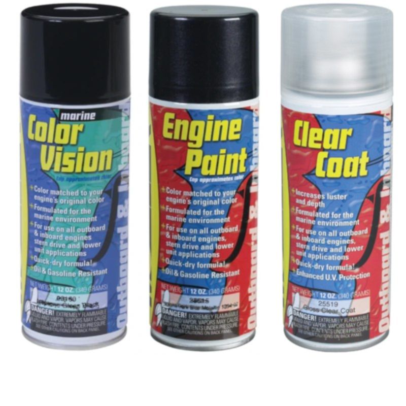 Engine Color and Color Vision Marine Paints, Aerosol by Moeller
