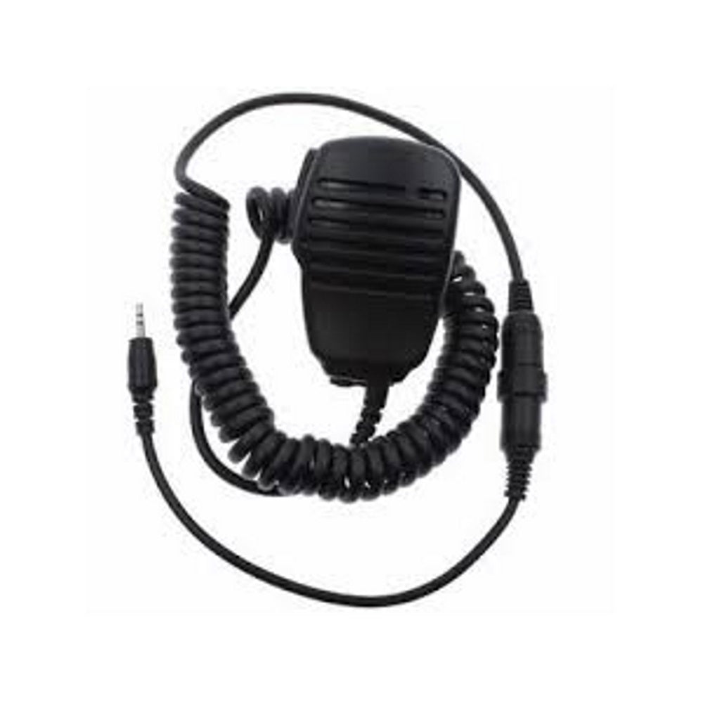 Cobra Black Lapel Speaker Microphone