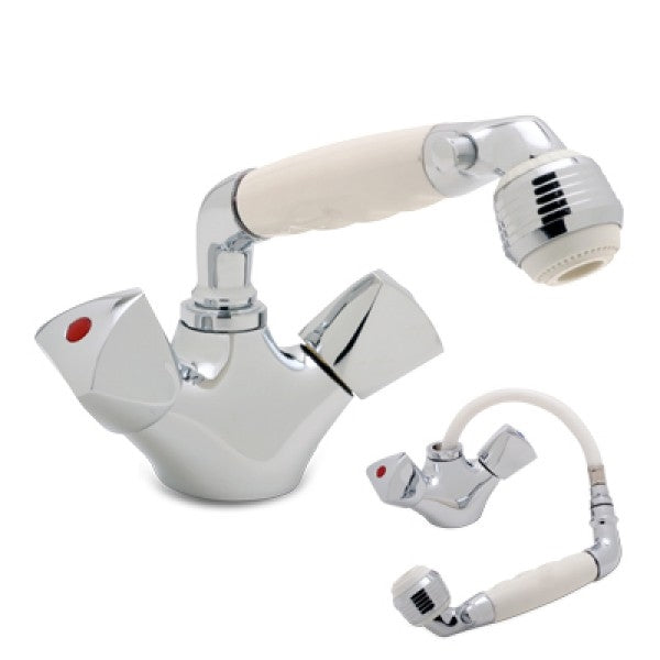 Trinidad, Head/Shower Combo Faucet with Classic Sprayer, Ambassador Marine
