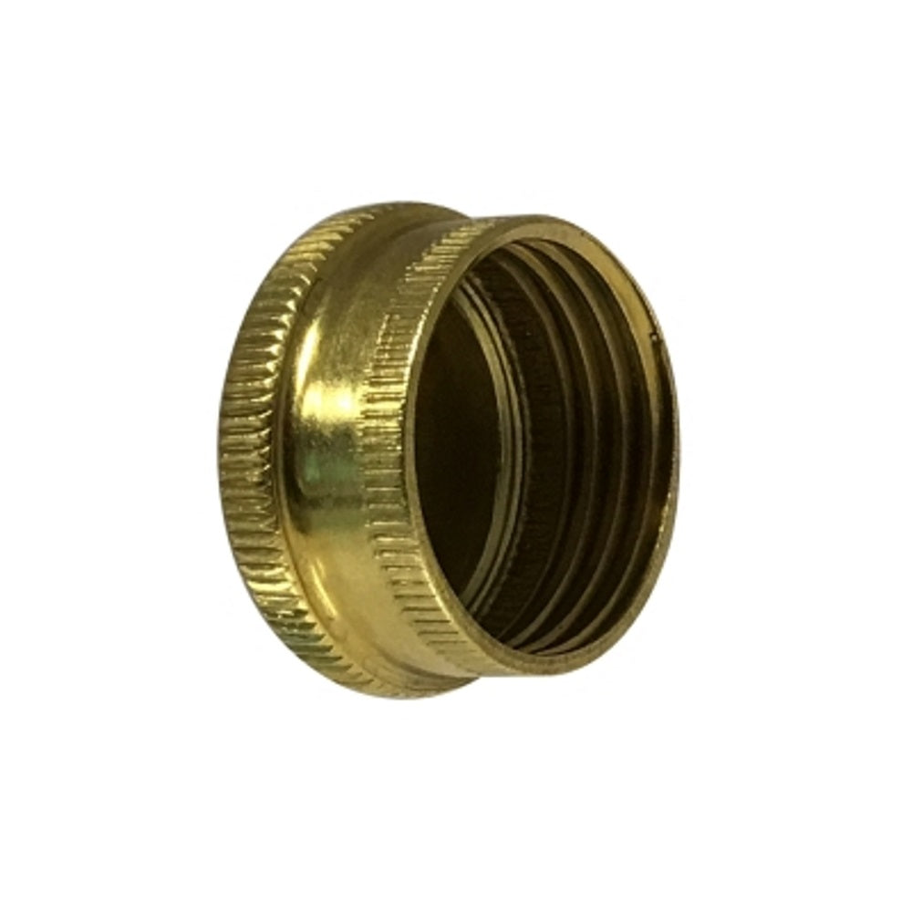 Midland Metals Brass Garden Hose Cap