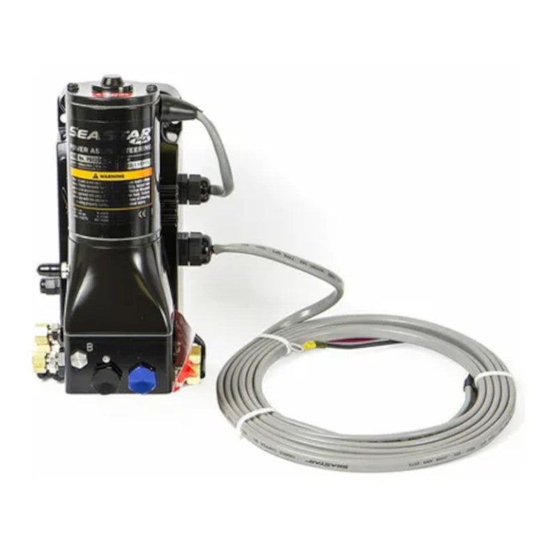 Seastar Hydraulic Steering / Power Assist Pump, 15' Harness, 12/24vdc, 2hp<br>