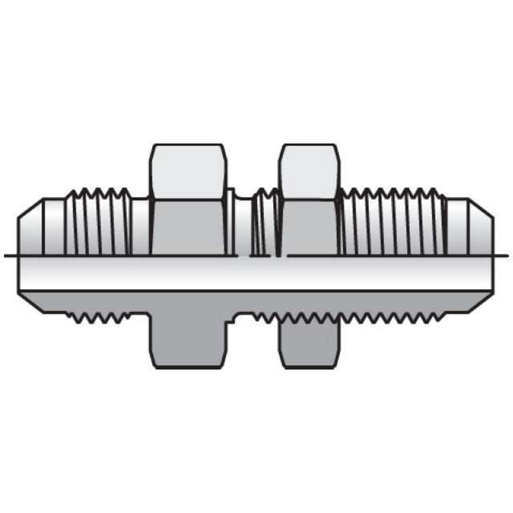 Parker Triple-Lok 37° Straight WTX
