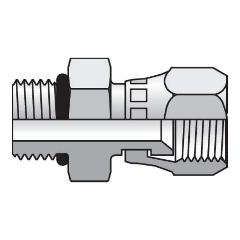 Triple-Lok 37° Straight Swivel F65OX
