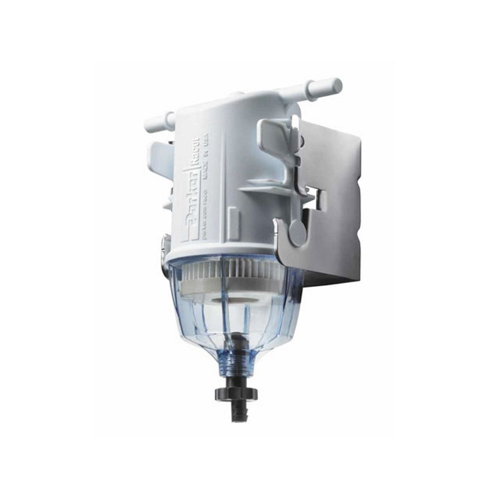 Racor SNAPP™ Disposable Fuel Filter/Water Separator With Bracket and Drain - 23106-10