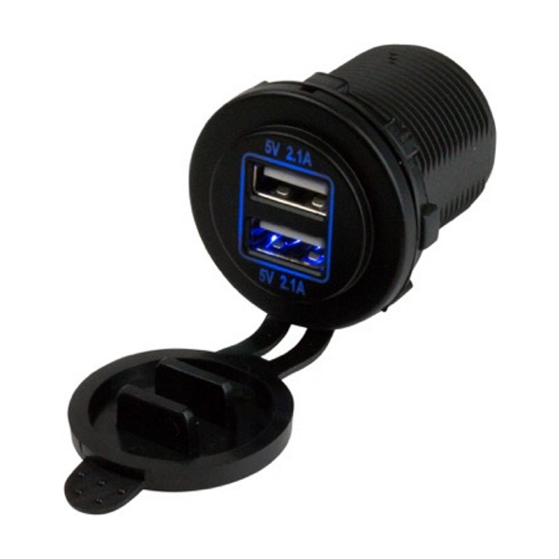 Sea-Dog Dual USB Power Socket
