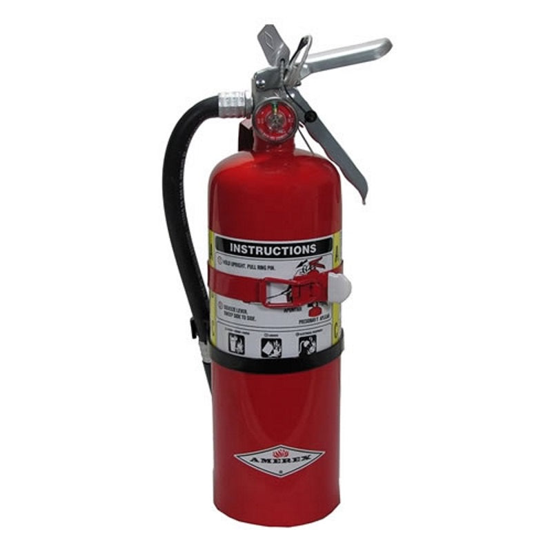 ABC Dry Chemical Extinguisher, Amerex Fire B500T 5lb