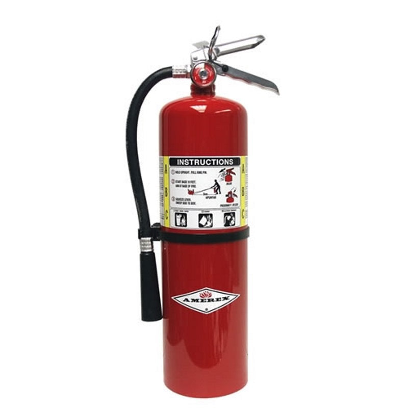 ABC Dry Chemical Extinguisher, Amerex Fire B456 10lb