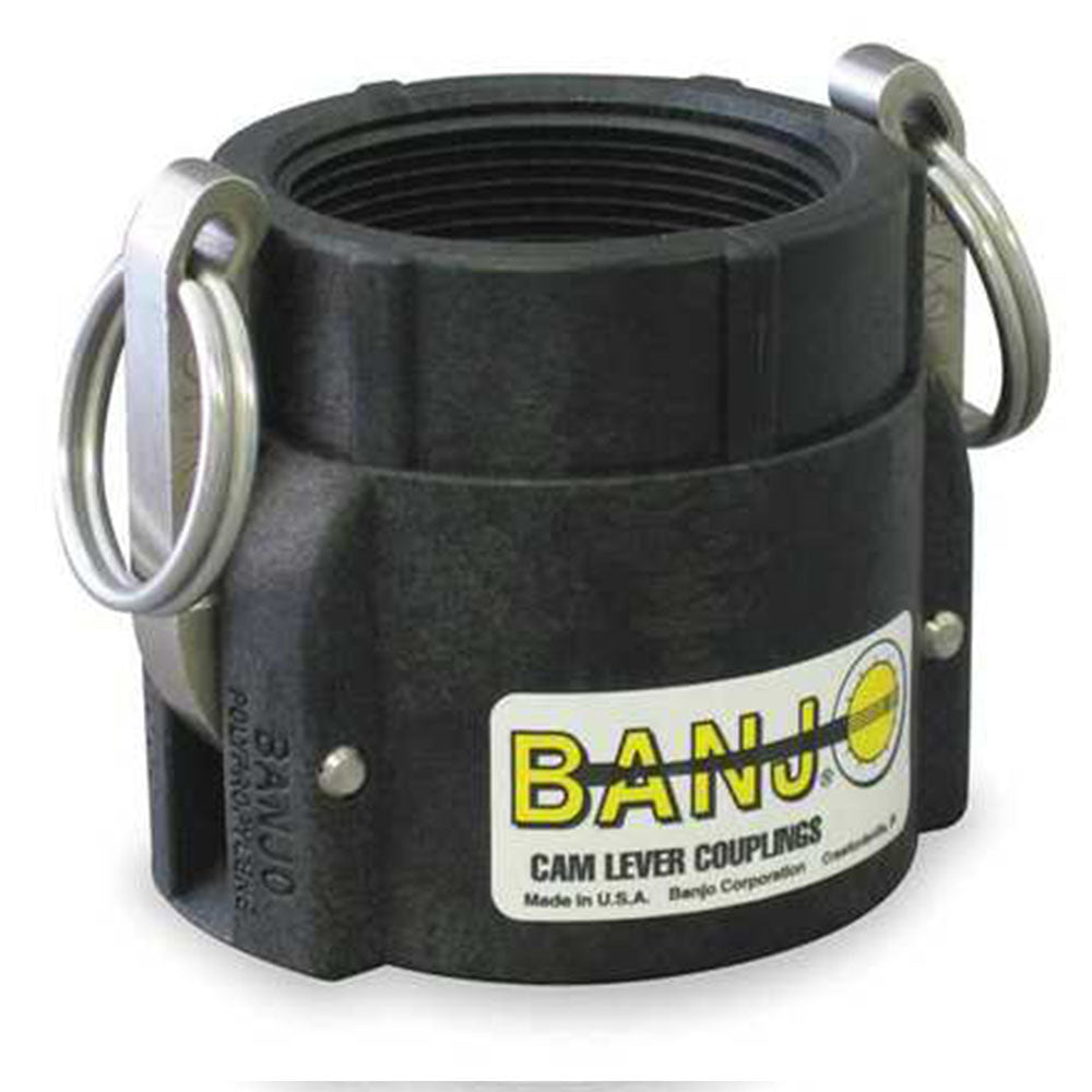 Banjo 100D 1 Inch Female Thread Pipe x 1 Inch Female Camlock