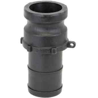 Banjo 2" Male Adapter and 2" Hose Shank Poly Cam Lever Coupling