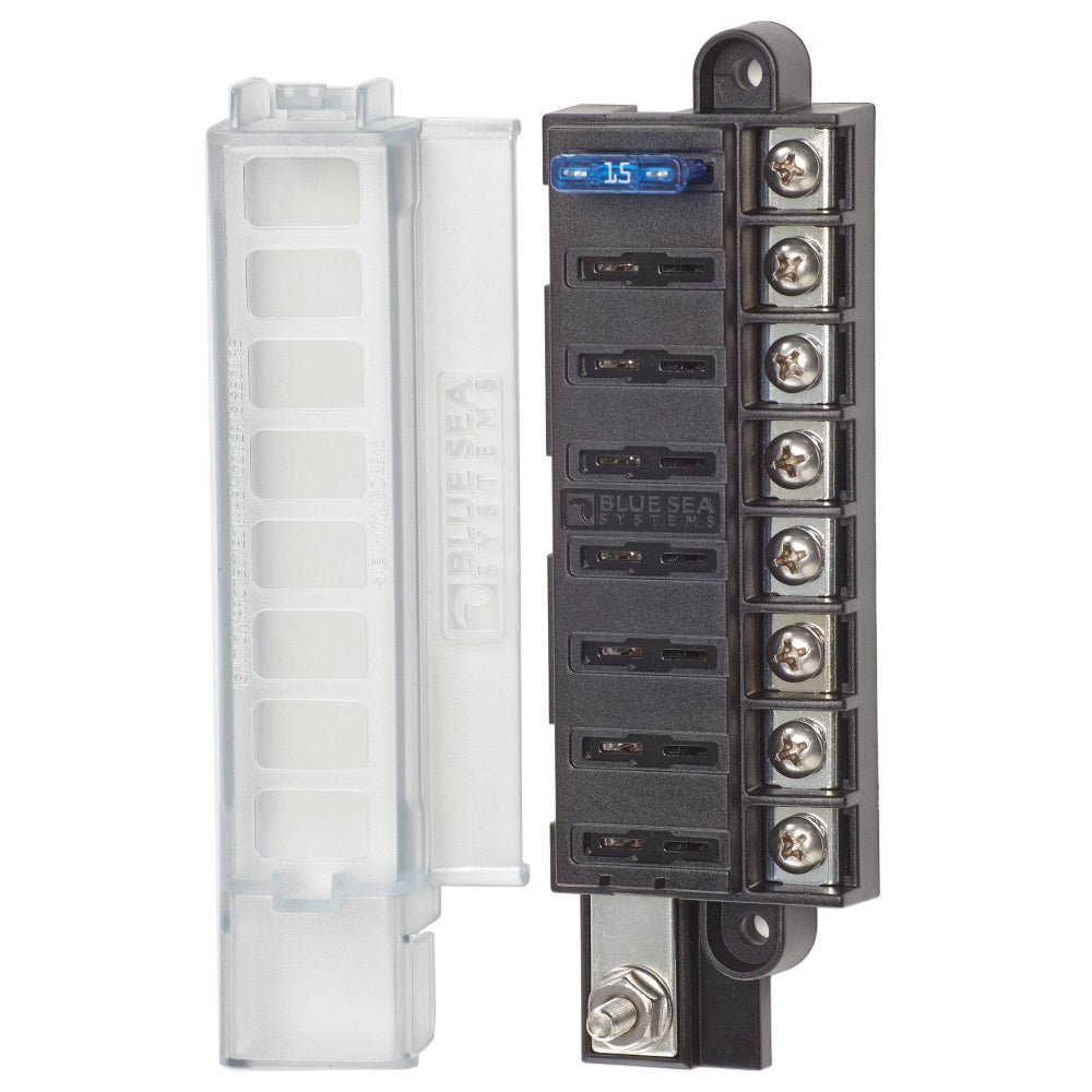 Blue Seas ST Blade Compact Fuse Blocks- 8 Circuits
