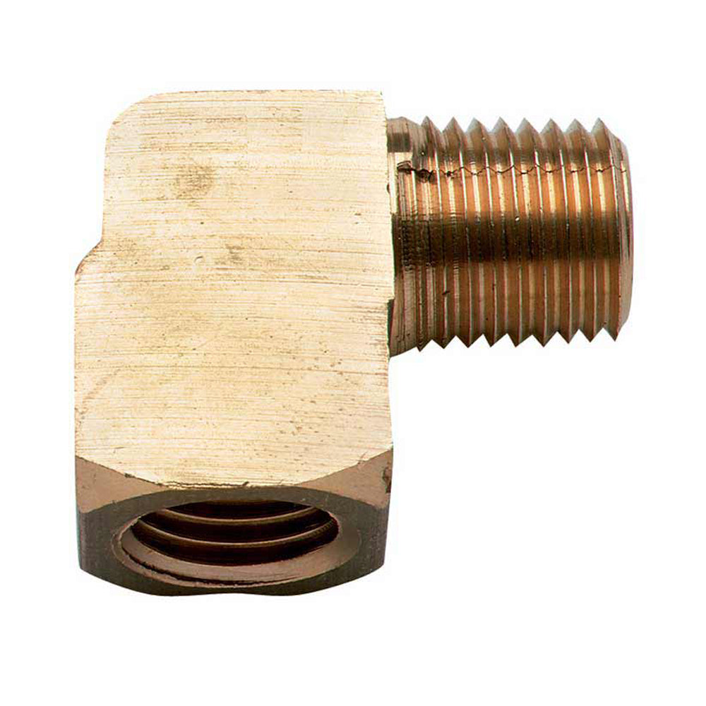 Moeller Brass Elbow – 3/8" NPT, M/F