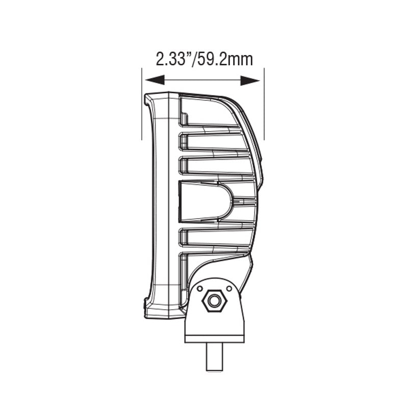 Vision-X VL Series Square 6-LED 30W with DT