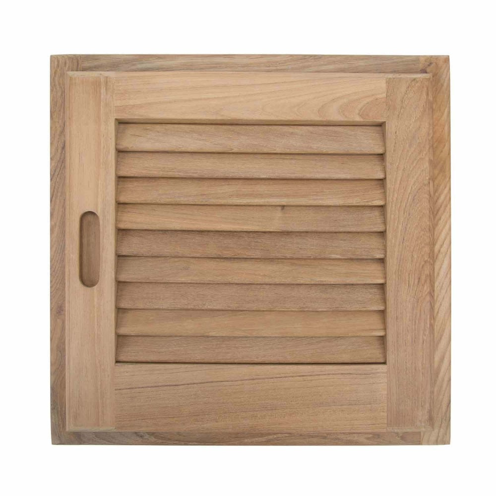 Teak Louvered Door & Frame