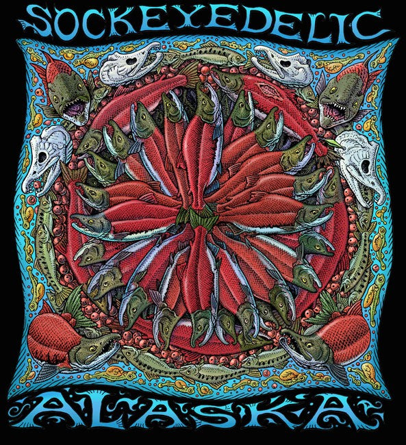 Ray Troll Sockeyedelic T-shirt