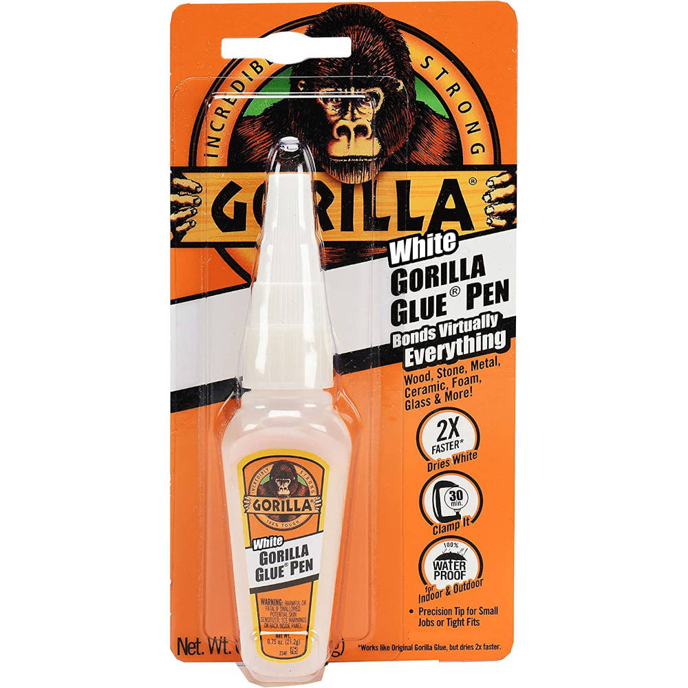 Gorilla Glue Dries White, Fast Cure