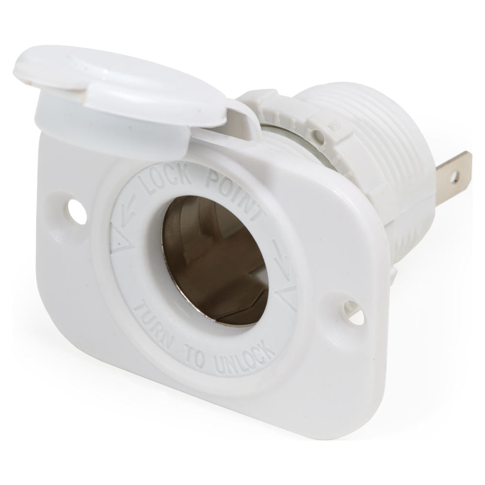 Blue Sea Systems, 12 Volt Dash Socket, White