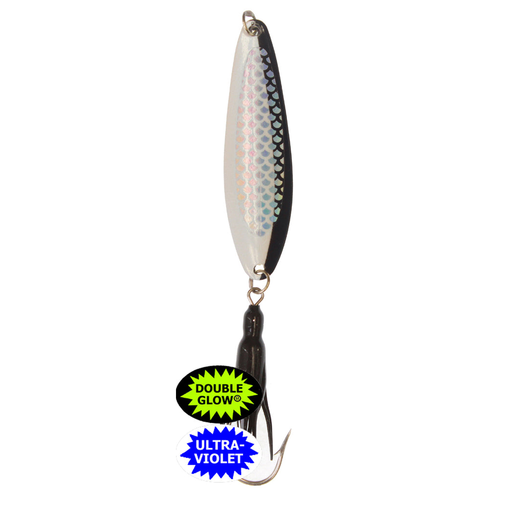 Silver Horde Tailwagger Hoochy Hook Spoon
