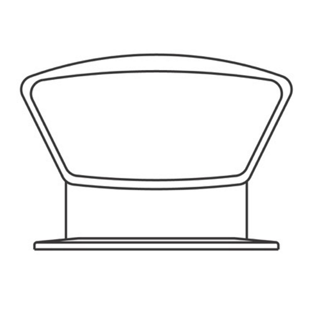 Sea-Dog Low Profile Cowl Vent/Snap-on Deck Plate, 3"