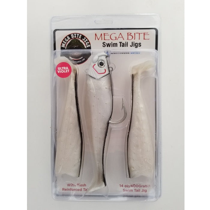 Mega Bite Swim Tail Jibs, 14 oz.
