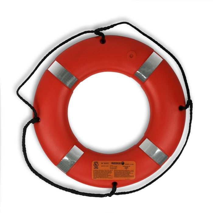 Datrex 24" Lifering, Orange with Tape, USCG/TC