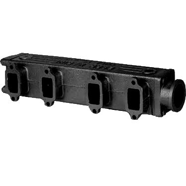 Exhaust Manifold, Ford Log Style Big Block V8 Interceptor Engine