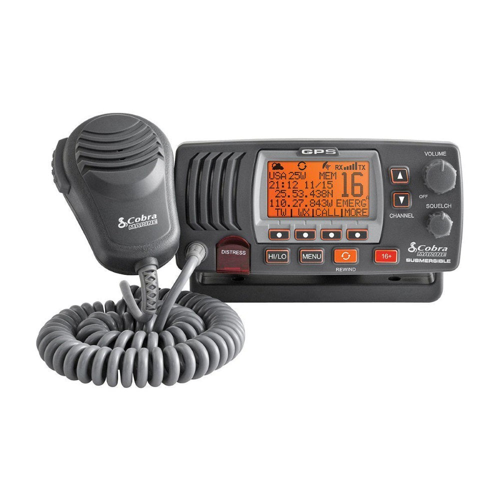Cobra 25 Watt Class-D Fixed Mount VHF Radio