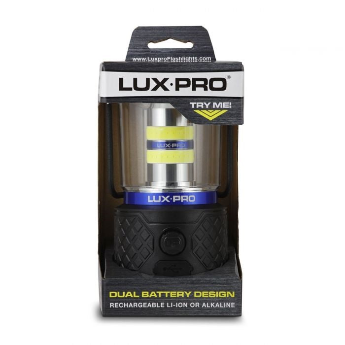 LuxPro Rechargeable Broadbeam Adjustable LED Lantern