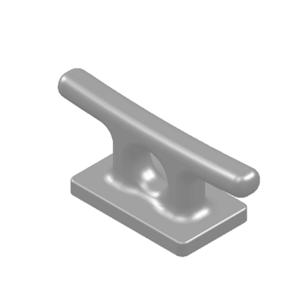 Fraser Bronze Aluminum Weld-On Deck Cleat