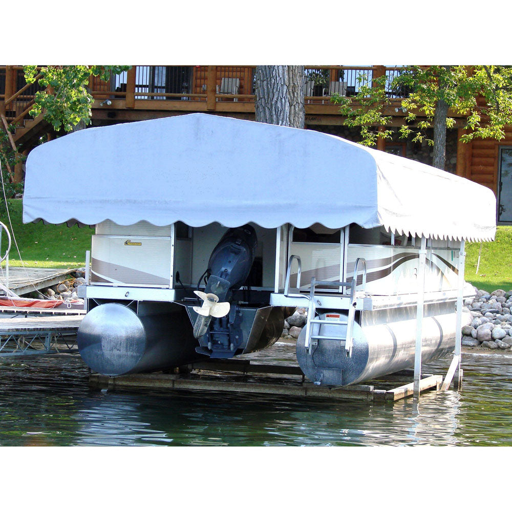 Covertuff Canopies for Daka Boat Lifts