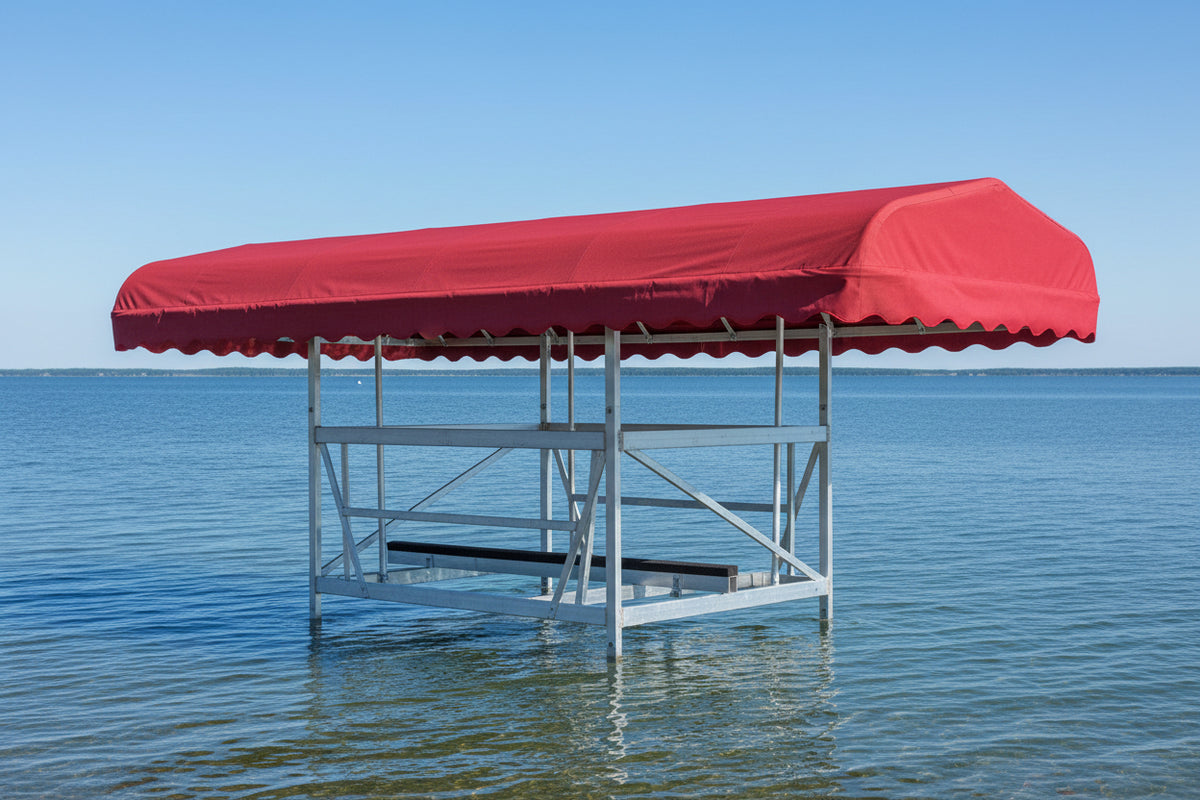 Covertuff Canopies for Triton Boat Lifts