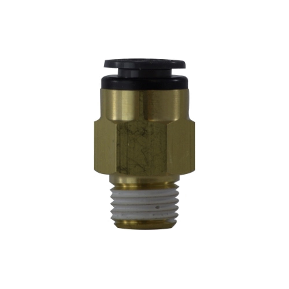 Midland Metals Straight Male Connector Brass Fittings