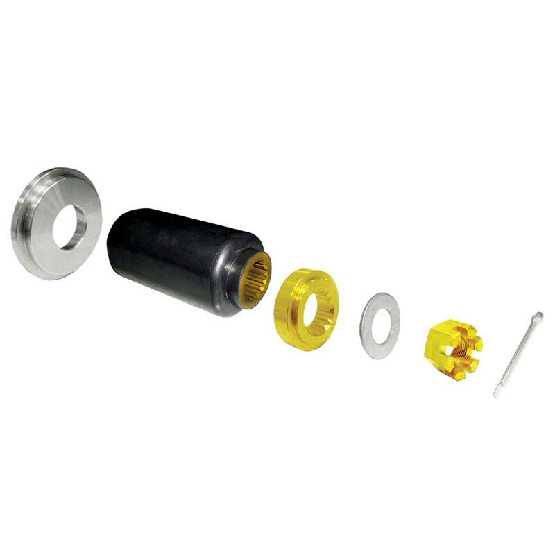 Interchangeable Rubber & Bronze Hub Kit for Rubex Boat Propellers, RBX-203B, Hub 17015301