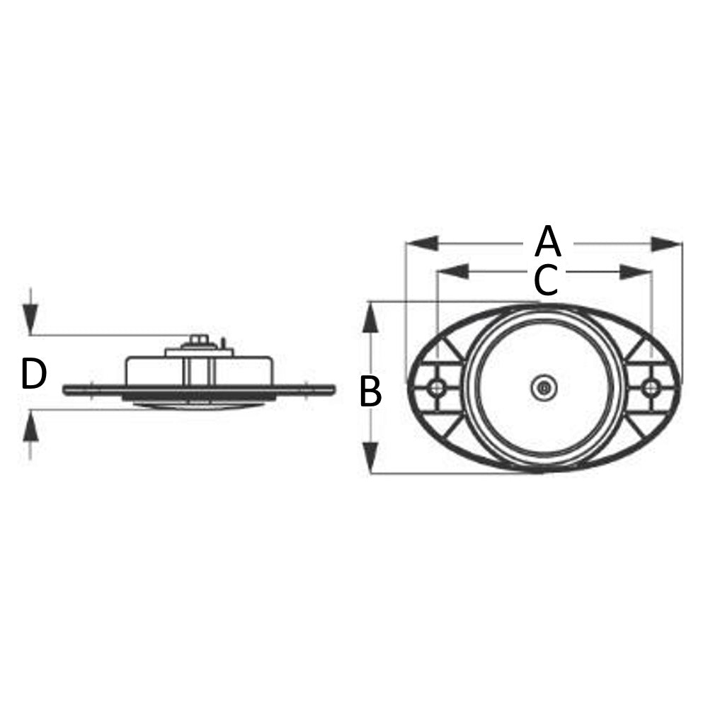 Sea Dog Drop-In Hidden Horn V.3 With Grills