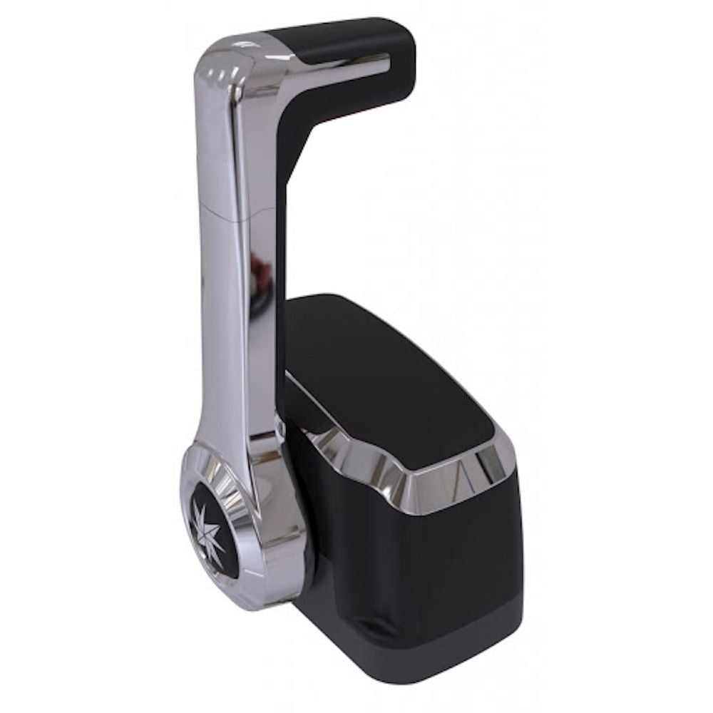 Xtreme Single Engine, Dual Action Top Mount Control, Chrome (no Neutral Interlock on Handle)
