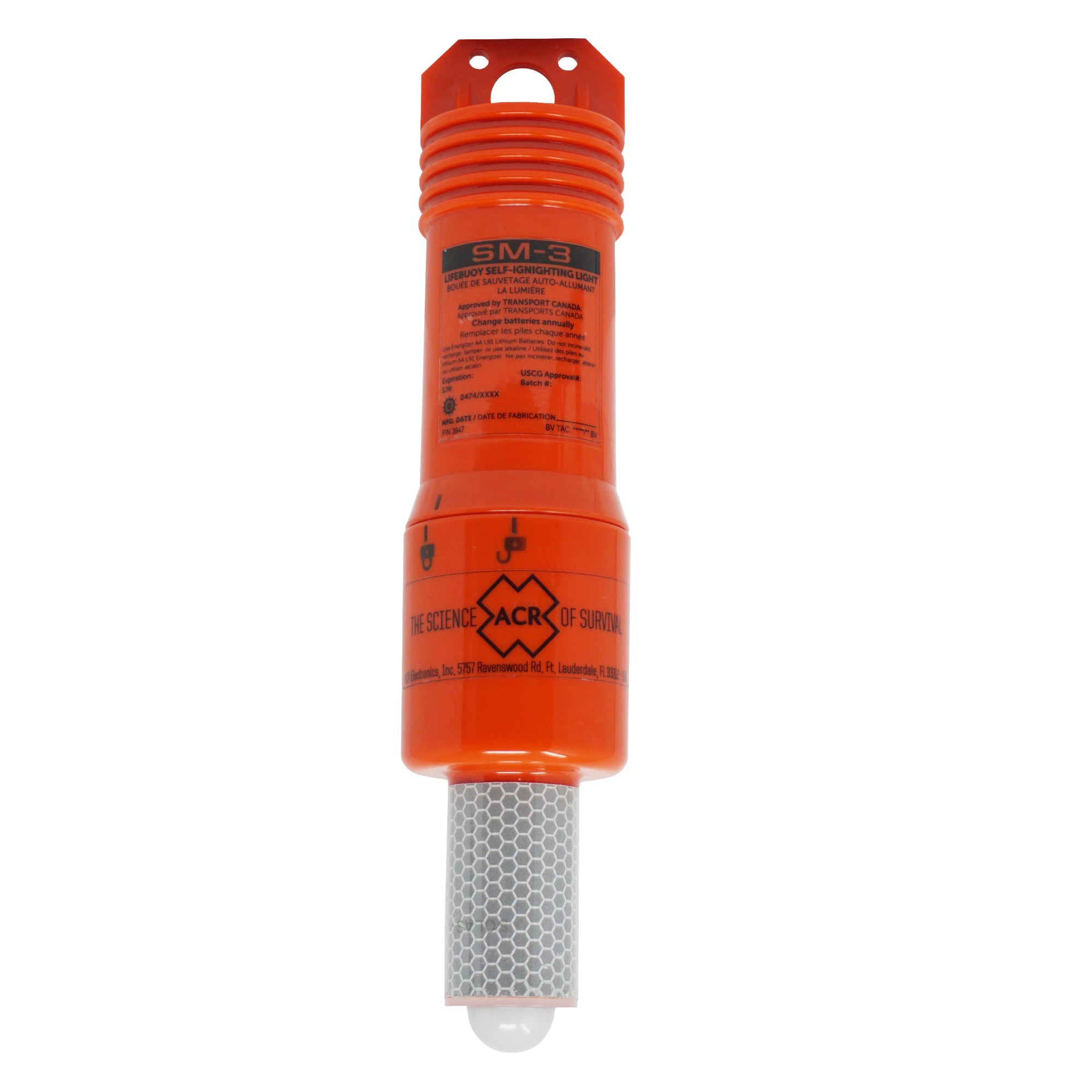 Crew-Overboard Marker Light, ACR ResQLink 400 3947