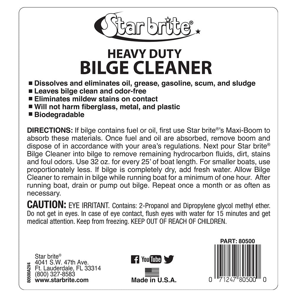 Star Brite Bilge Cleaner, Gallon