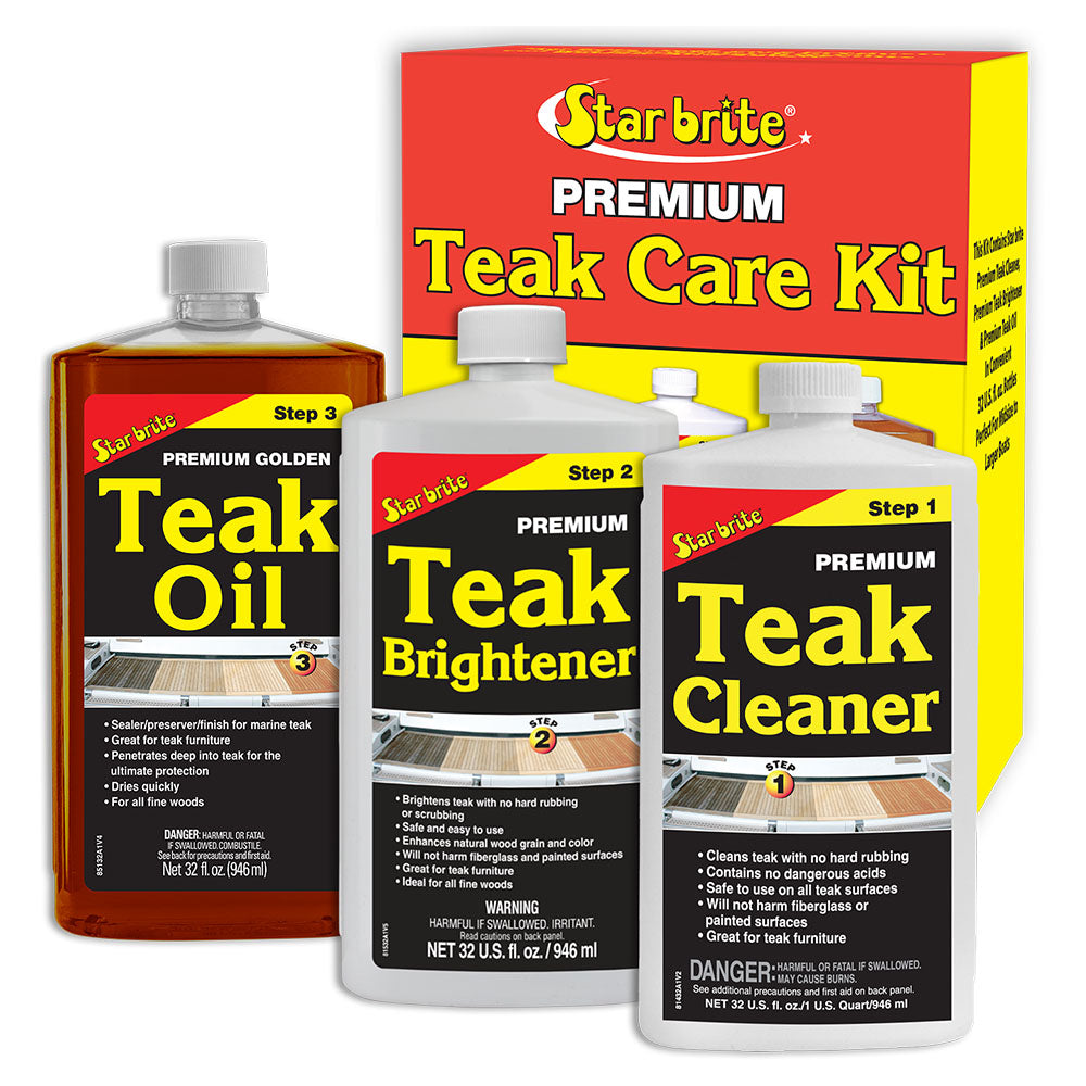Teak Care Kit, Quart