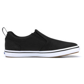 Open Box XTRATUF Men's Canvas Sharkbyte Deck Shoe - Black Camo 7.5