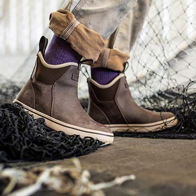 Open Box -Xtratuf Men's 6 In Leather Ankle Boot