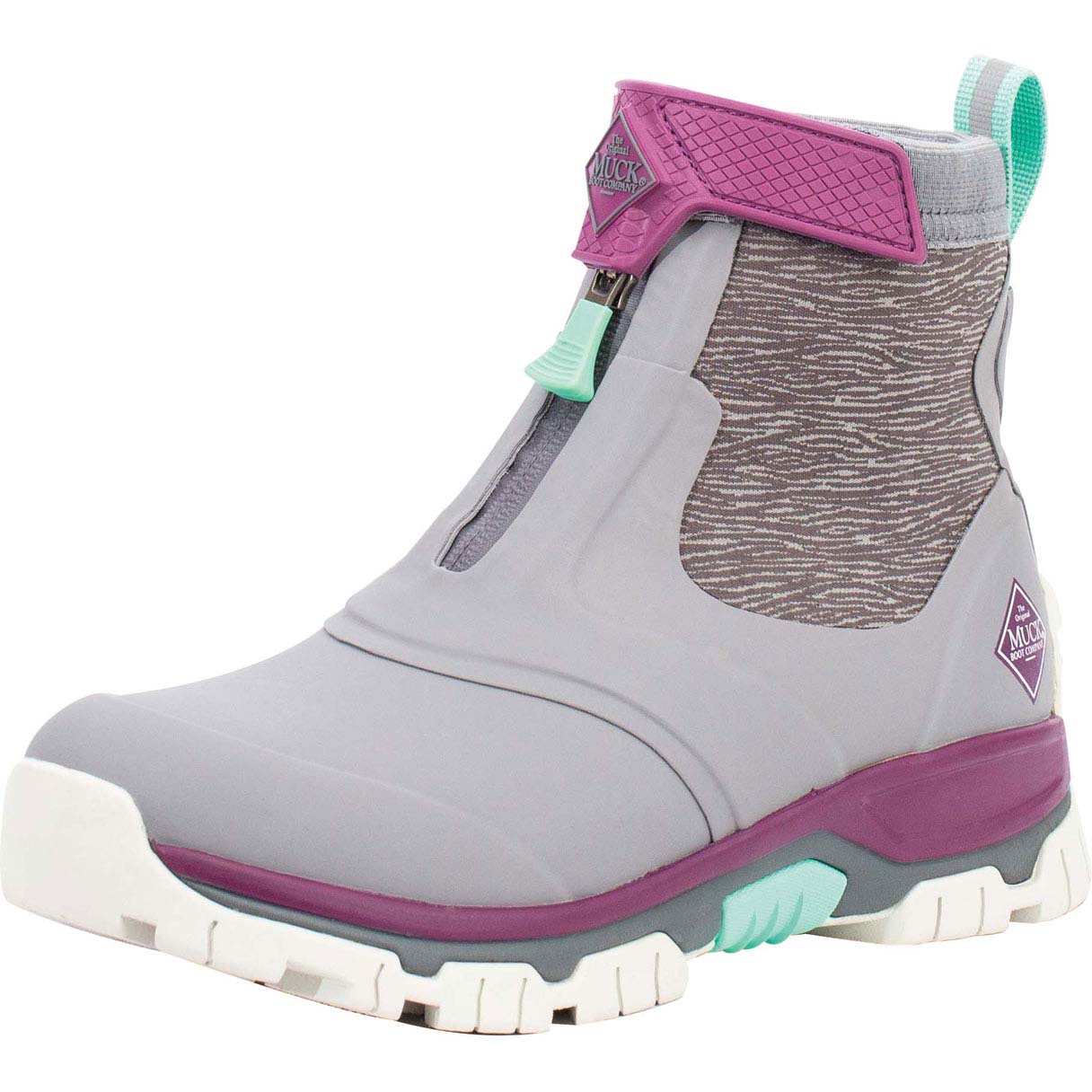 Open Box Muck Women's Apex Mid Zip Boot Black 9